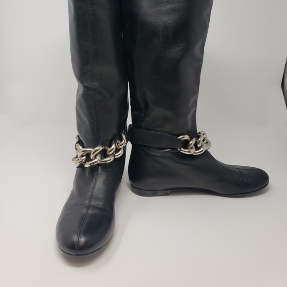 Giuseppe Zanotti Black Leather Calf Boots - Picture 4 of 14